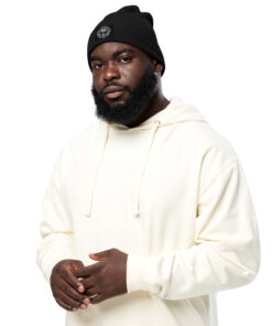 Organic ribbed beanie